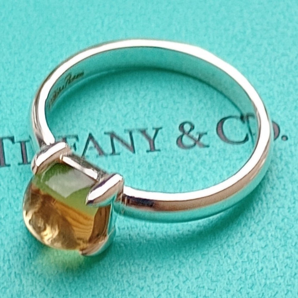 Tiffany & Co. Sugar Stack
Ring Citrine Size 8